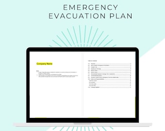 Modèle de plan d'évacuation d'urgence : santé et sécurité au travail (PDF)