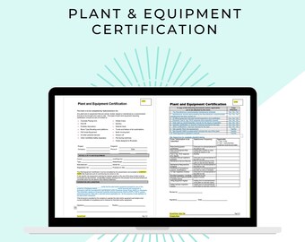 Modèle numérique de certification d'installations et d'équipements (PDF)