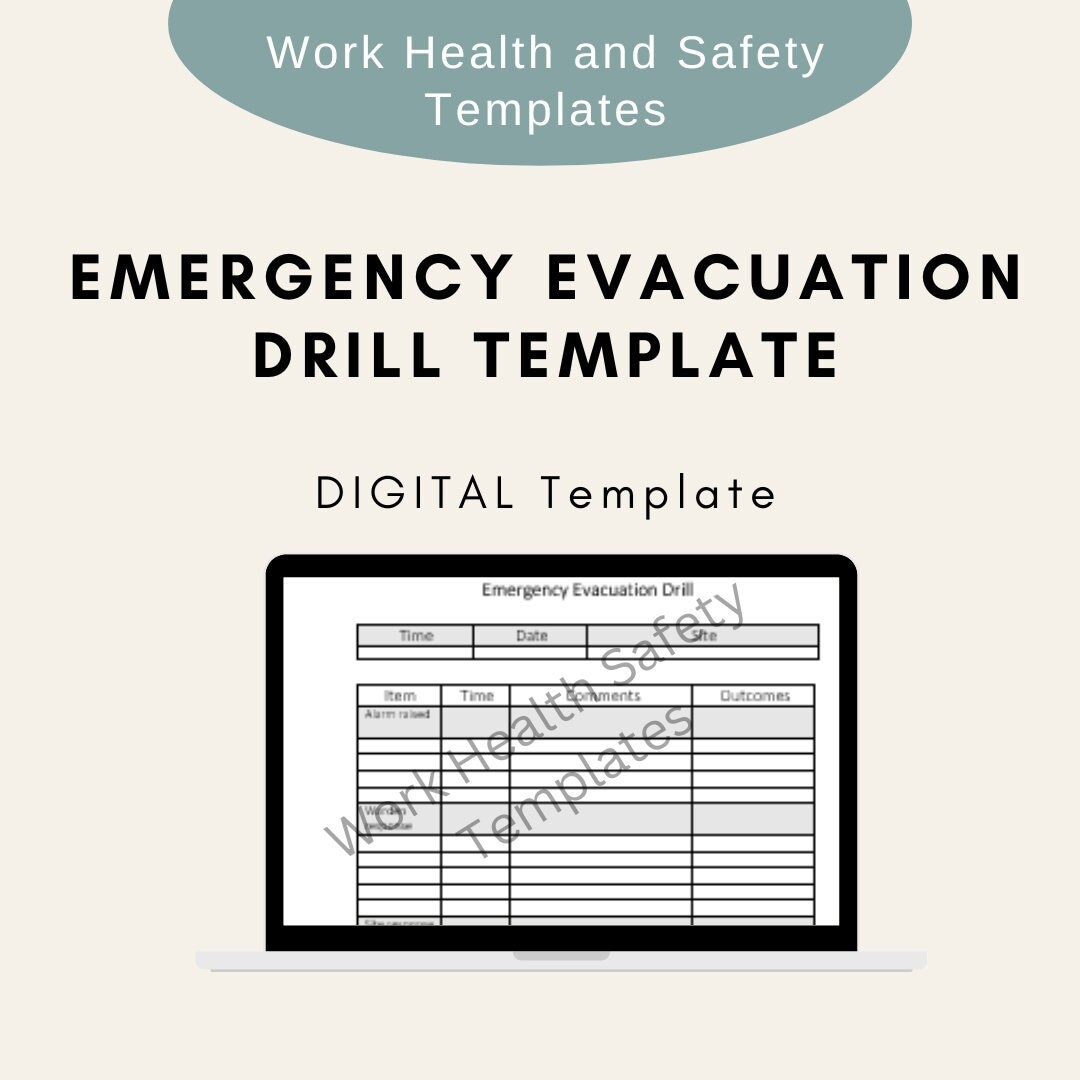 Emergency Evacuation Drill Template Fire Bomb Threat Procedures Emergency Evacuation Drill Template Fire Bomb Threat Procedures
