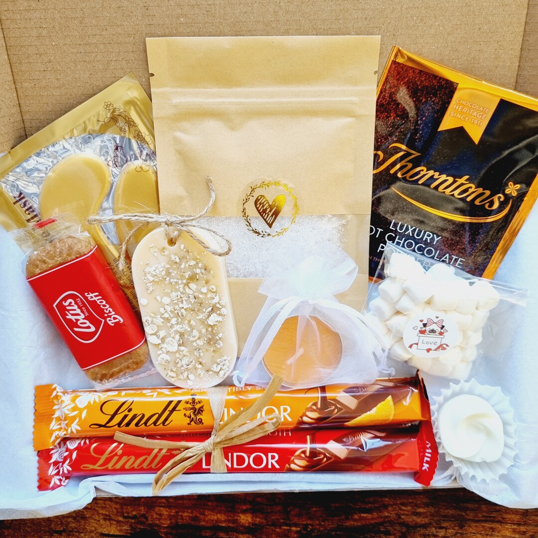 CHRISTMAS TREAT BOX Gift for Friends Christmas Eve Box Etsy UK