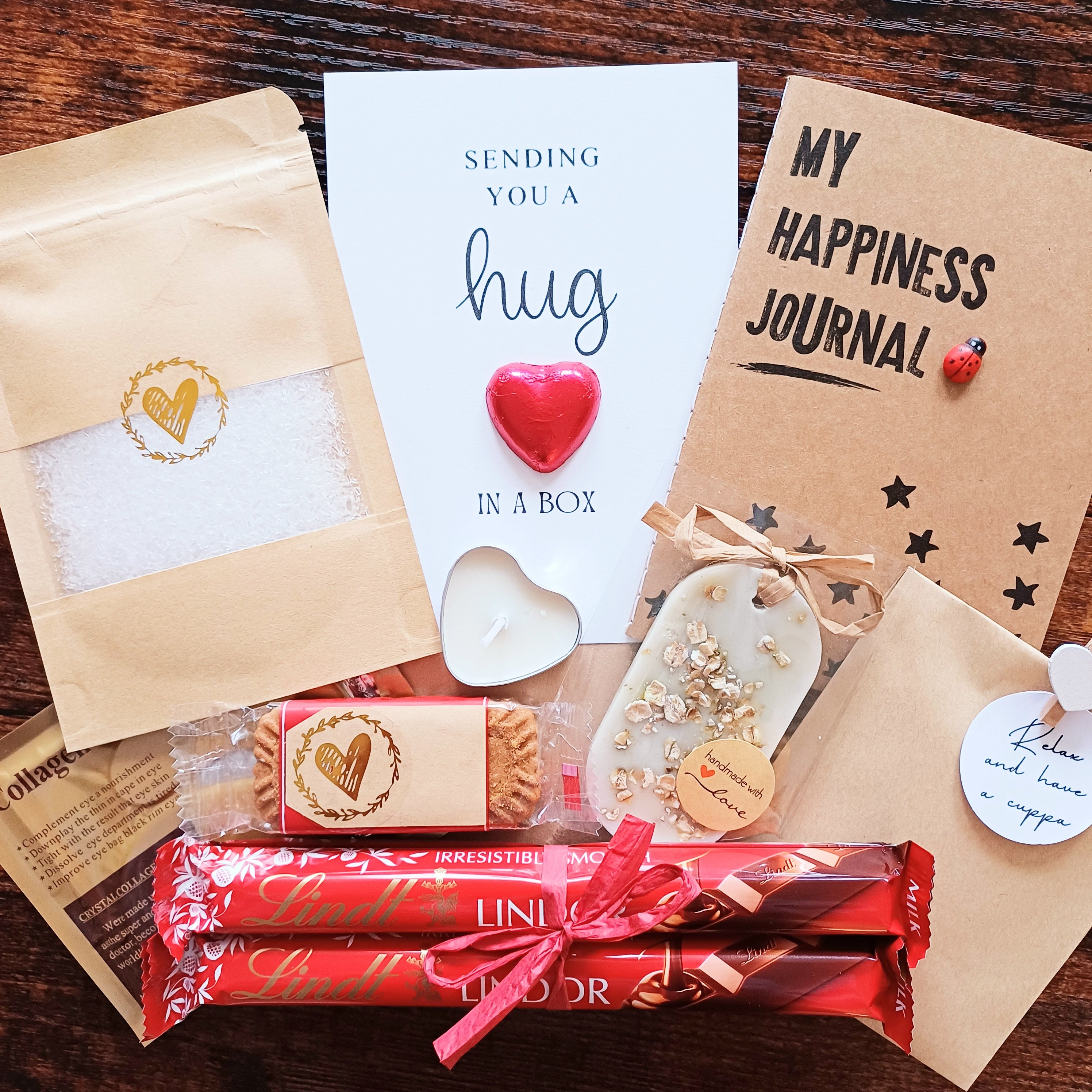 Hug Necklace + FREE Message Card & Gift Box main image 1