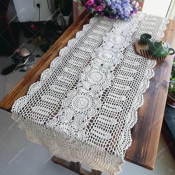lace dresser scarves Lace Dresser Scarf