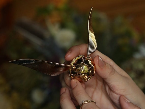 Golden Snitch Ring Box Golden Snitch Ring Holder Wedding Proposal and  Engagement Ring Box 