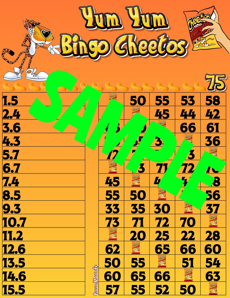 4 Pack 75 WTA Bingo Boards Bingo Lines 115 Pick Your Etsy