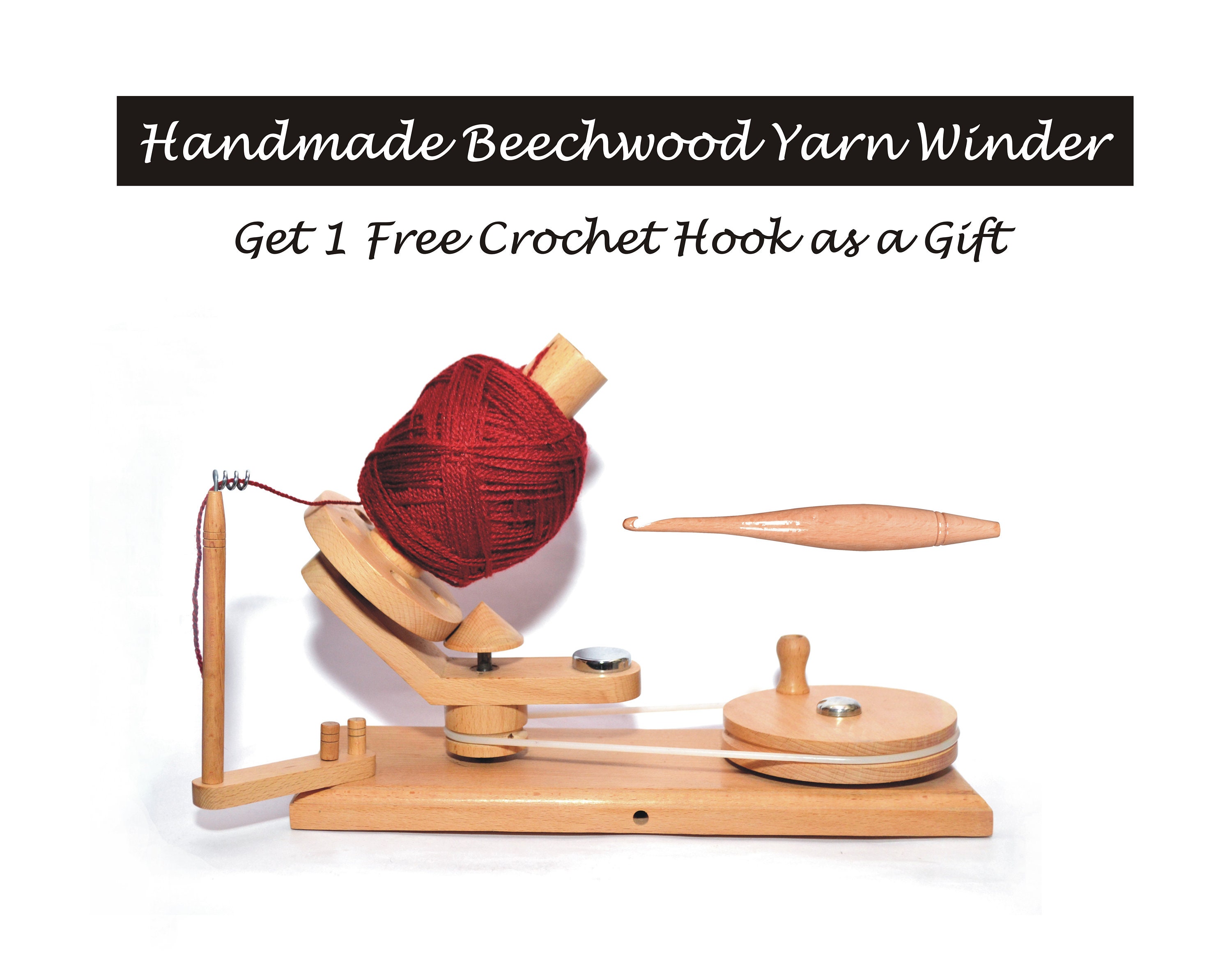 Yarn Winder and Swift Yarn Winder Combo Handoperated Ball Winder