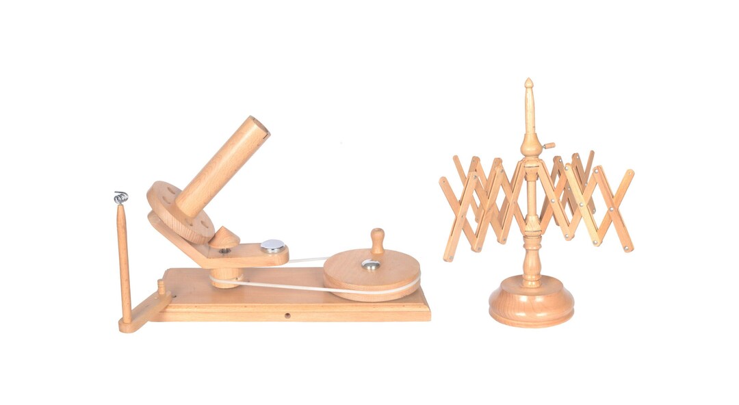 Yarn Winder and Swift Combo Handoperated Ball Winder Knitter's Gifts