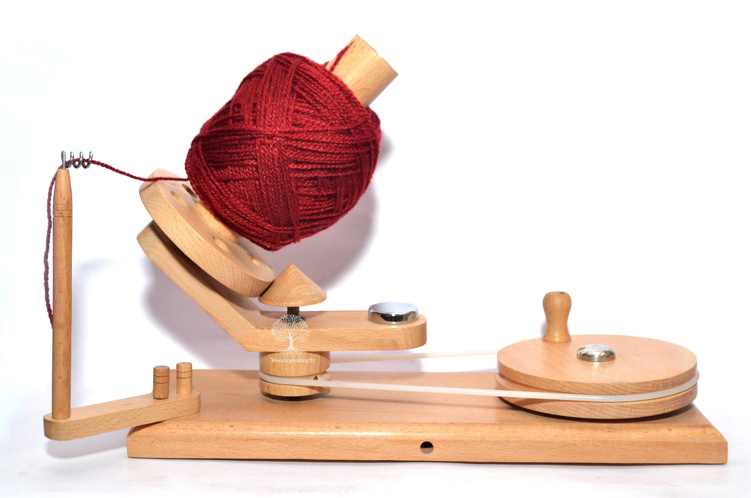 Yarn Swift and Yarn Winder Premium Handcrafted Yarn Winder Etsy