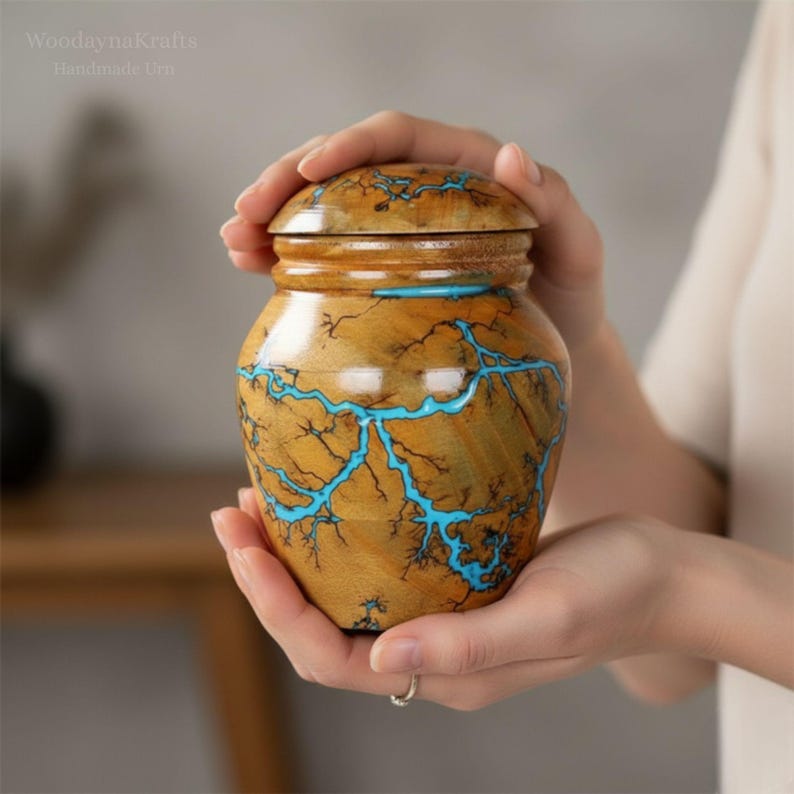 Personalized Mini Urn, Cremation Human Ashes Urns, Engraved Pets Urn, Funeral Urns, Custom Ash Keeper, Ashes Keepsake Box, Mini Memorial Urn image 20