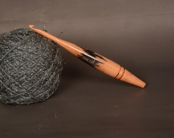 Resin and Wooden mix Crochet Hooks for Knitting, Wooden Crochet Hooks Soft Handle Knitting Needles for Knitting, Best Gift Idea HANDMADE