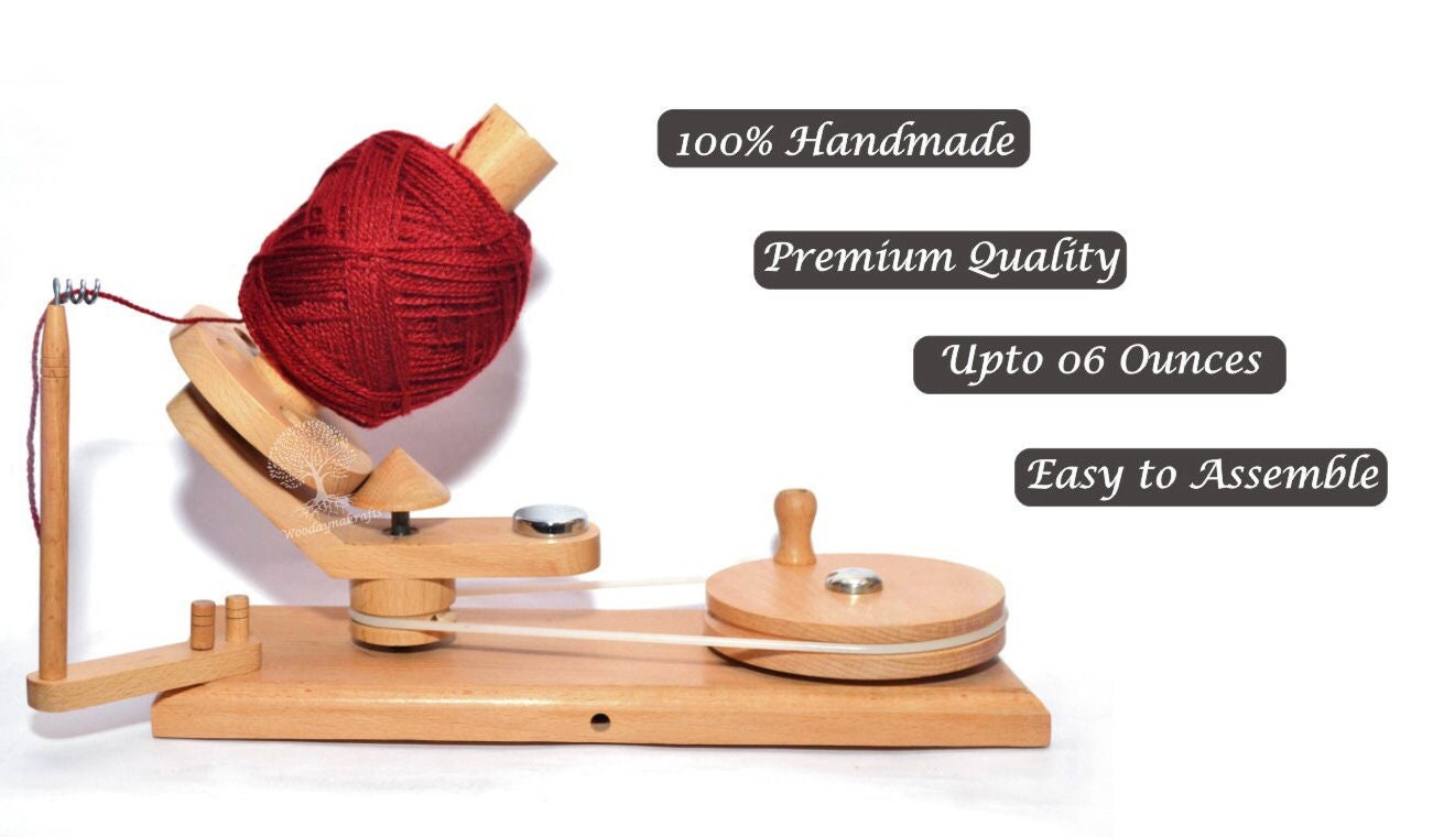 Yarn Swift and Yarn Winder Premium Handcrafted Yarn Winder Etsy