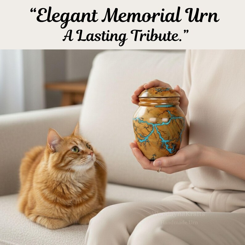 Personalized Mini Urn, Cremation Human Ashes Urns, Engraved Pets Urn, Funeral Urns, Custom Ash Keeper, Ashes Keepsake Box, Mini Memorial Urn image 19
