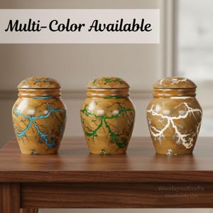 Personalized Mini Urn, Cremation Human Ashes Urns, Engraved Pets Urn, Funeral Urns, Custom Ash Keeper, Ashes Keepsake Box, Mini Memorial Urn image 18