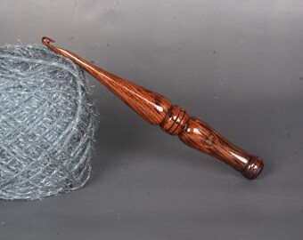 Rosenholz Häkelnadel 7er Set - Ergonomische Stricknadel 3 mm - 30 mm
