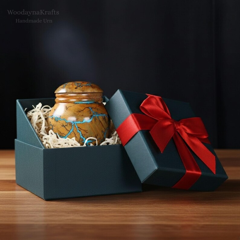 Personalized Mini Urn, Cremation Human Ashes Urns, Engraved Pets Urn, Funeral Urns, Custom Ash Keeper, Ashes Keepsake Box, Mini Memorial Urn image 10