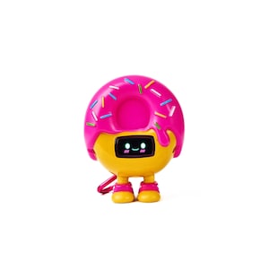 CircuitMess Beep Boop Mochi / Giocattolo interattivo digitale a forma di animale domestico per bambini / Divertenti mini-giochi tecnologici, suoni e reazioni / Animale domestico elettronico (dai 4 anni in su)