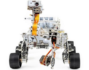 CircuitMess Mars Perseverance Rover | Build & Code Your Own NASA-Themed, AI-Powered Rover | Educational STEM Kit | Ages 11+