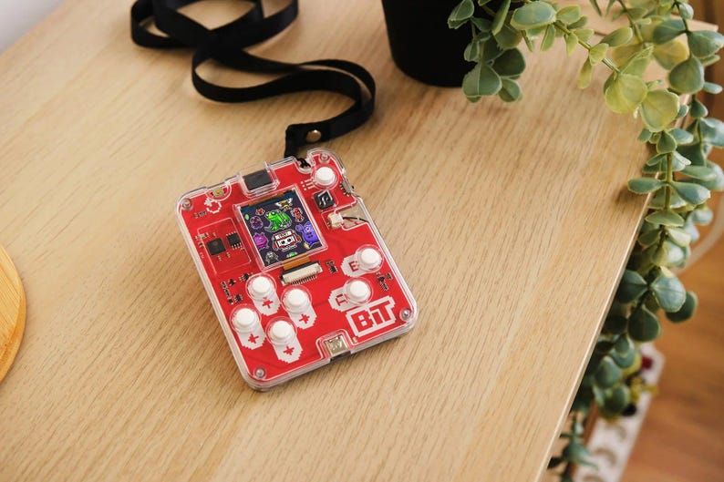 CircuitMess Bit 2.0 on a table
