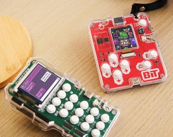 CircuitMess Retro Bundle 2.0 / Construye una consola de juegos y dos walkie-talkies / Regalo STEM para niños y adolescentes / Aprende electrónica y programación