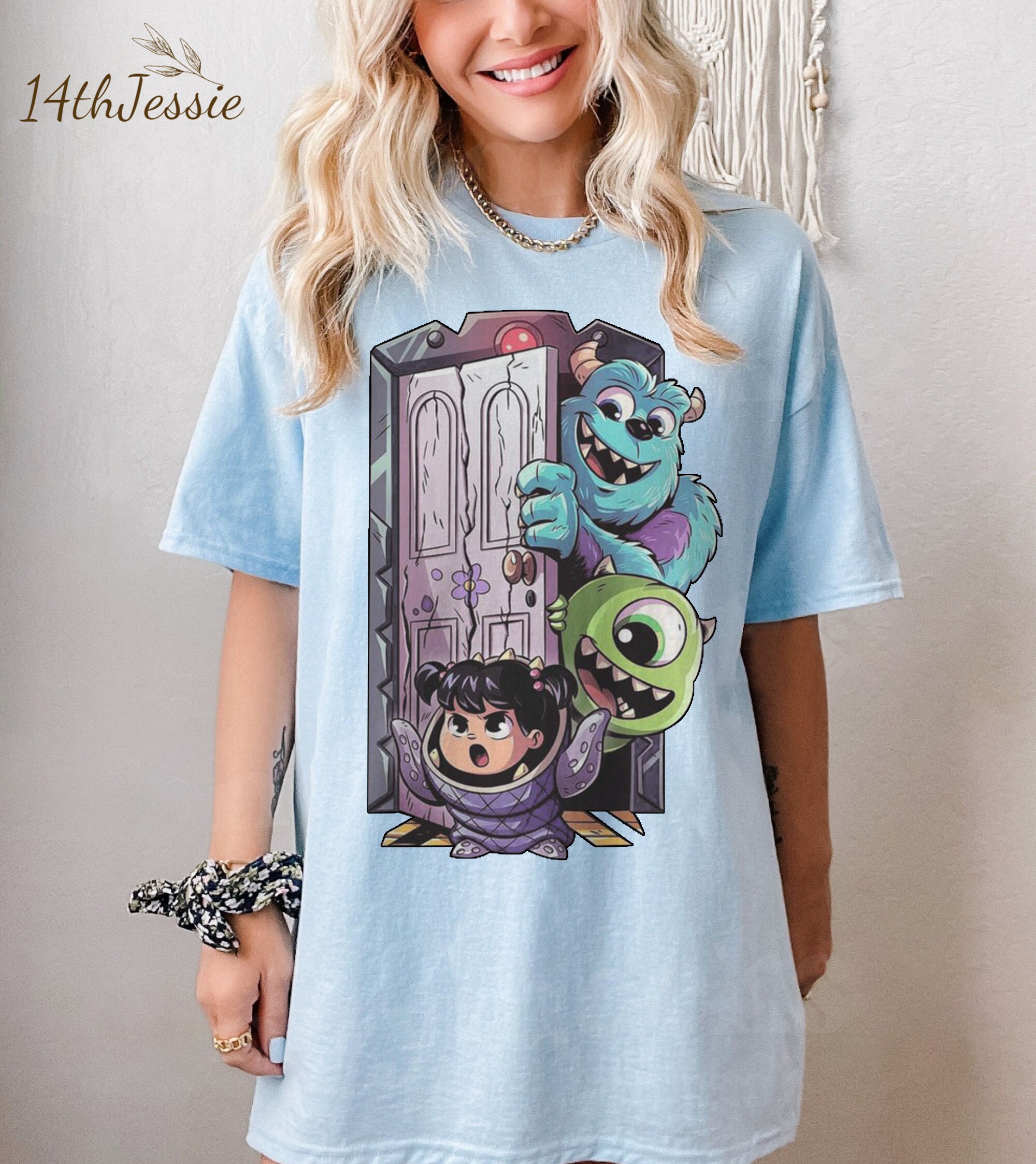 Disney Monster Inc Art Shirt Monster Inc Shirt Monsters - Etsy