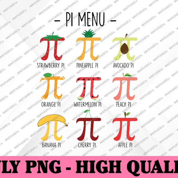 Pi Menu Math Teacher Png, Pi Symbol Math Nerd Png, Funny Math Pi Day Png, Pi Day Png, Digital Download