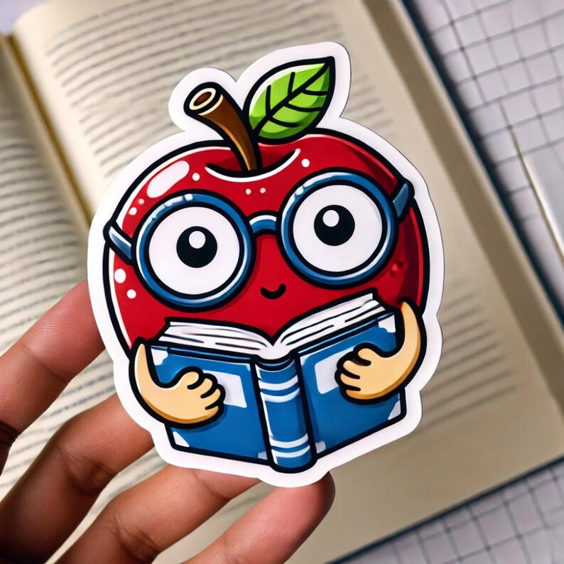 Cute Food Character Printable Stickers Png and Jpg, Print Cut Sticker ...