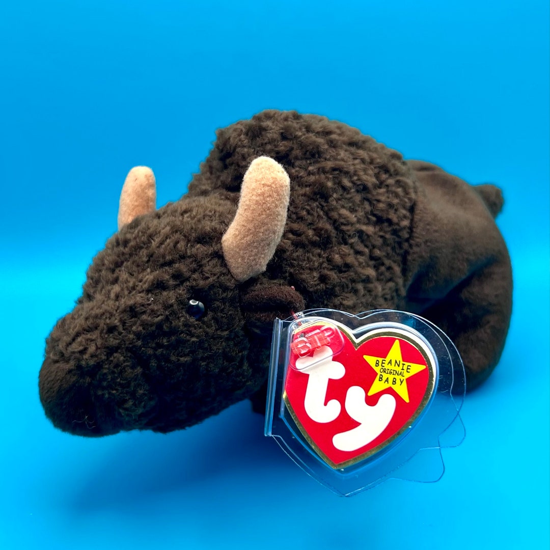 TY Beanie Baby ROAM the Buffalo 6.5 Inch Etsy