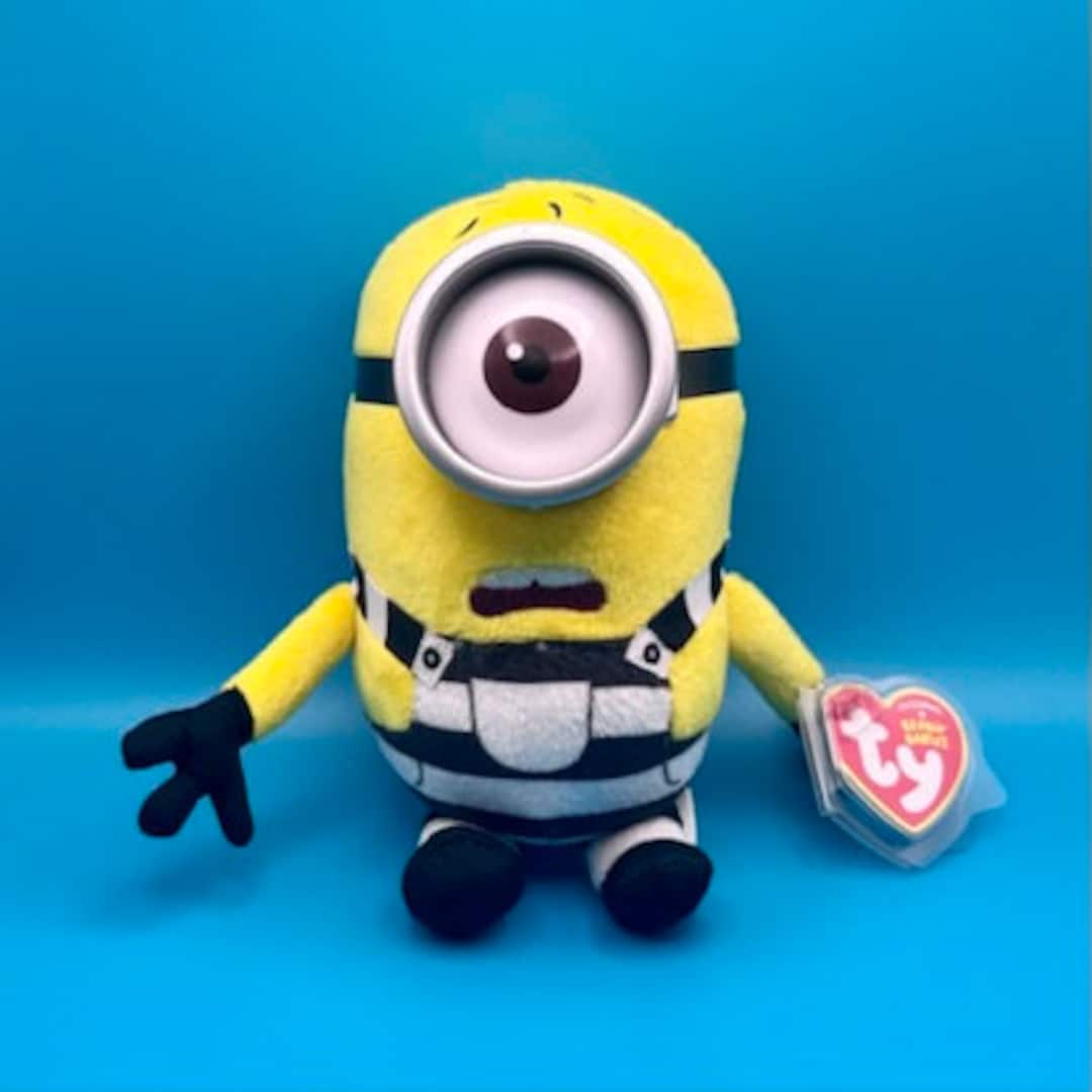 TY Beanie Baby CARL prison Uniform despicable Me 3 Etsy