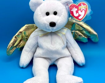 TY Beanie Baby - HALO 2 the Angel Bear (8.5 inch)