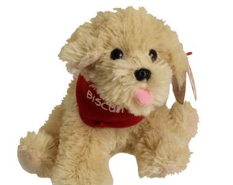 TY Beanie Baby - BISCUIT the Dog (Bob Evans Exclusive) (6 inch)