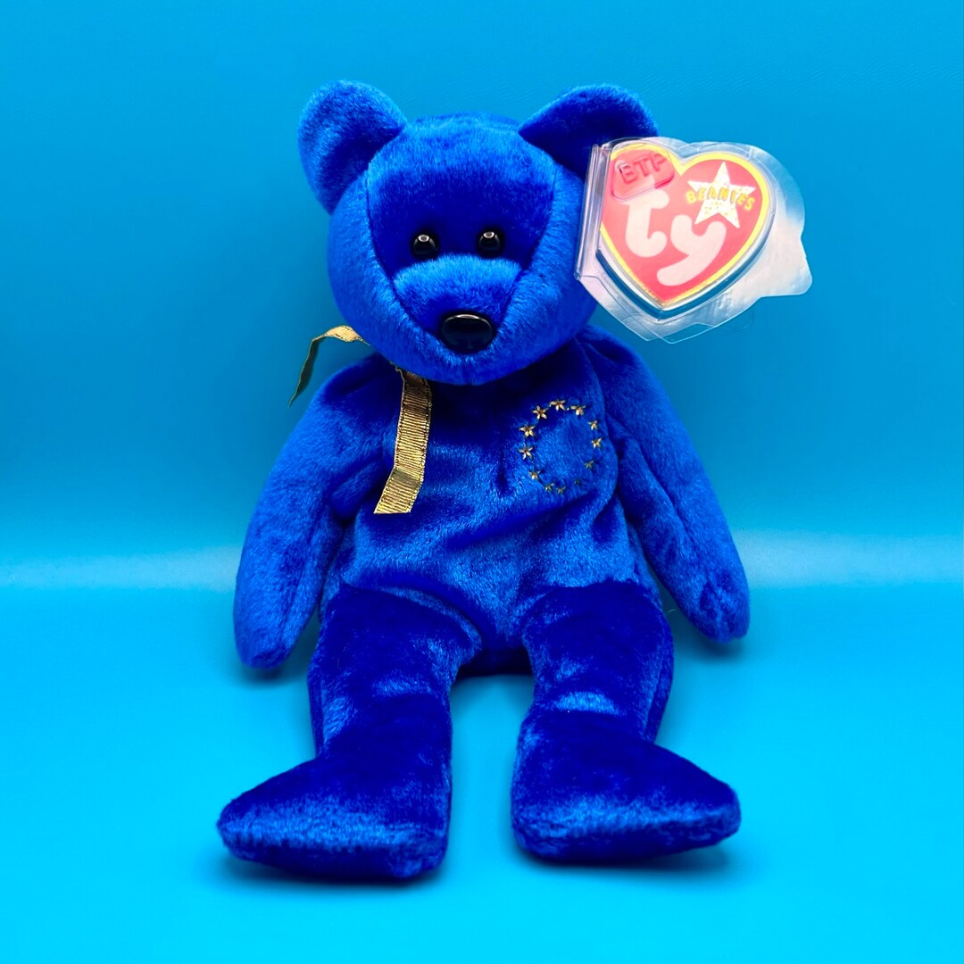 TY Beanie Baby UNITY the Bear europe Exclusive 8.5 Inch Etsy
