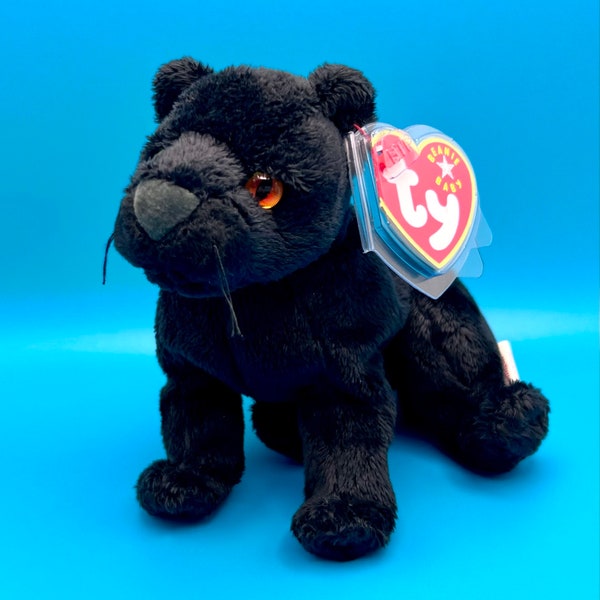 TY Beanie Baby - MIDNIGHT the Black Panther (5,5 pouces)