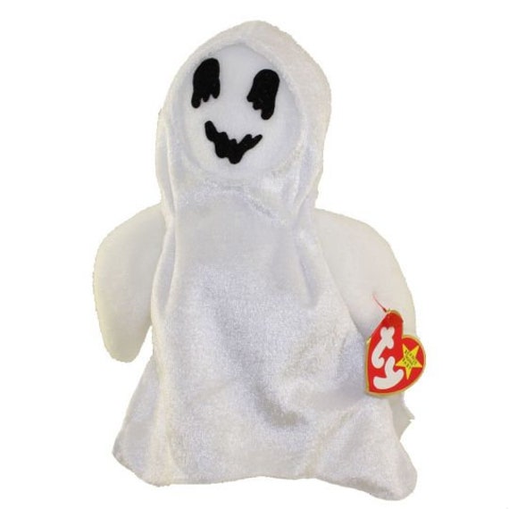 TY Beanie Baby SHEETS the Ghost (7 inch)