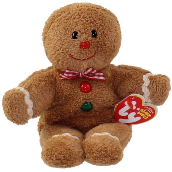 TY Beanie Baby HANSEL the Gingerbread Man