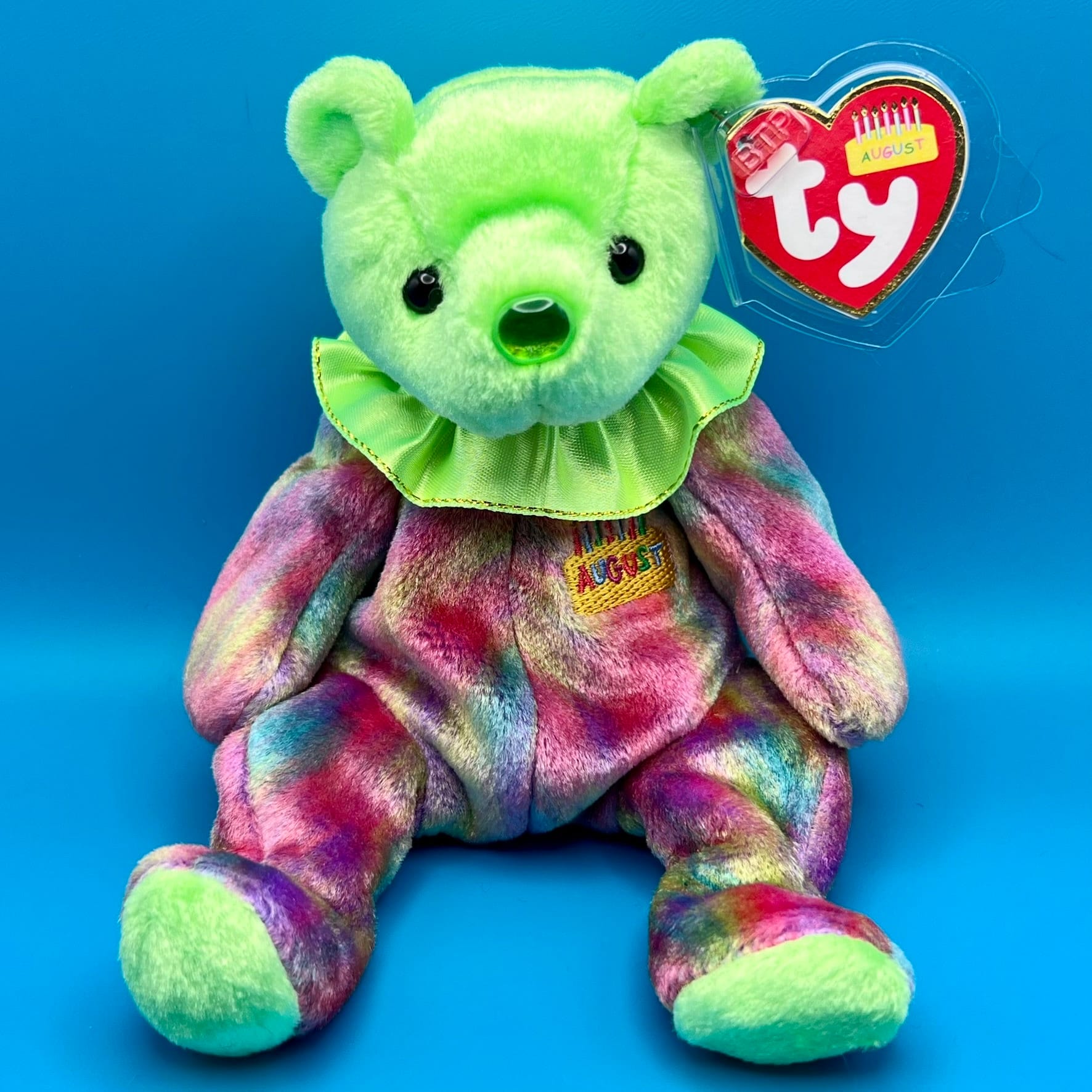 August birthday beanie baby sale