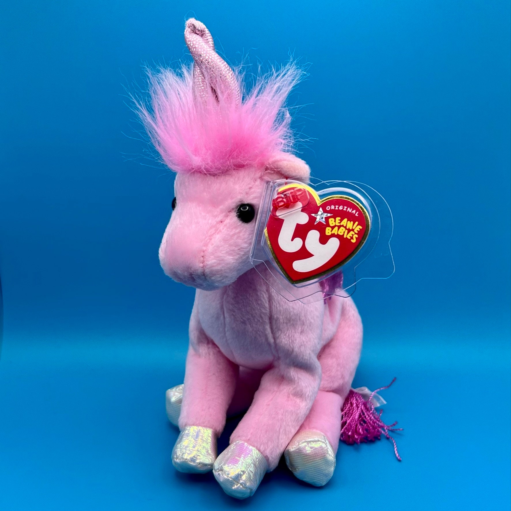 TY Beanie Baby FAIRYTALE the Unicorn (6 inch)