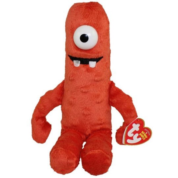 TY Beanie Baby - MUNO (Nick Jr. - Yo Gabba Gabba) ( 9.5 inch )