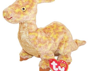 TY Beanie Baby TOOTER the Dinosaur (8 inch) - Main Image