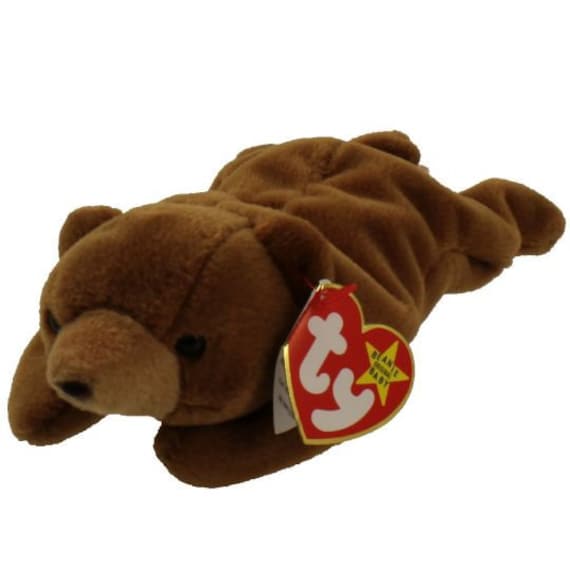 TY Beanie Baby CUBBIE the Brown Bear 4th Gen Hang Tag 8.5 Inch Etsy UK
