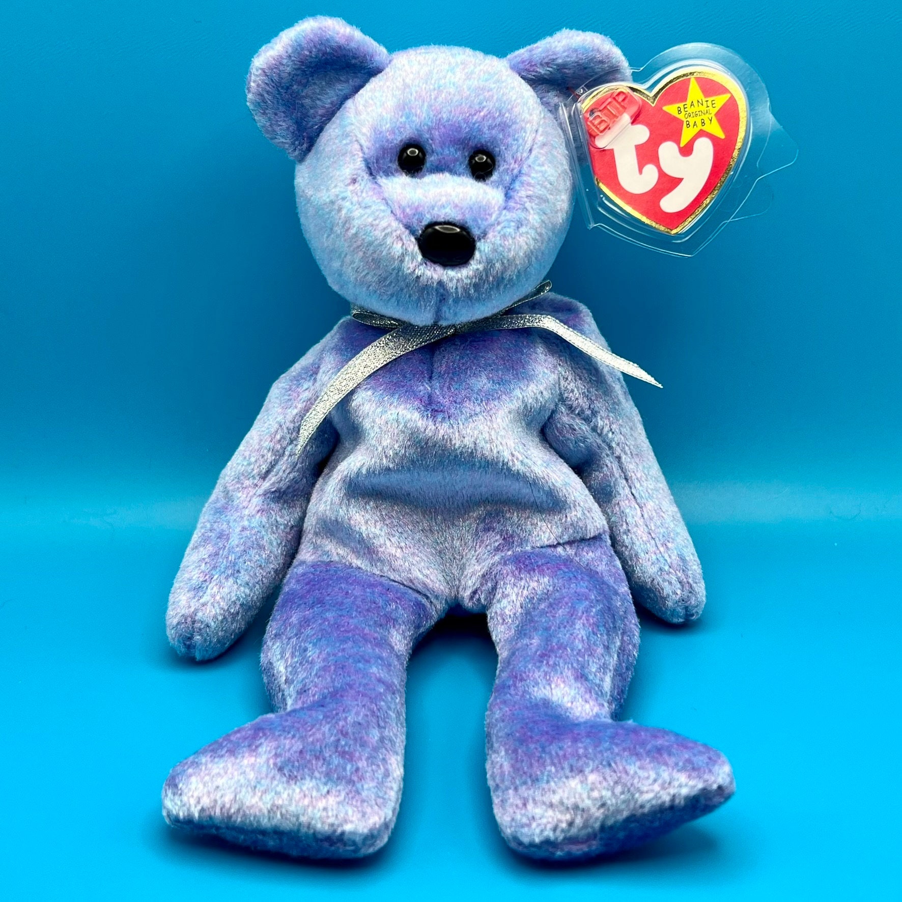 TY Beanie Baby CLUBBY 2 the Platinum Bear 8.5 Inch Etsy India