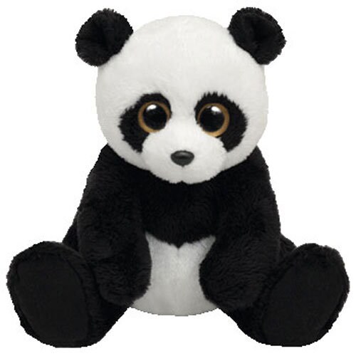 TY Beanie Baby MING the Panda big Eye Version 6 Inch Etsy