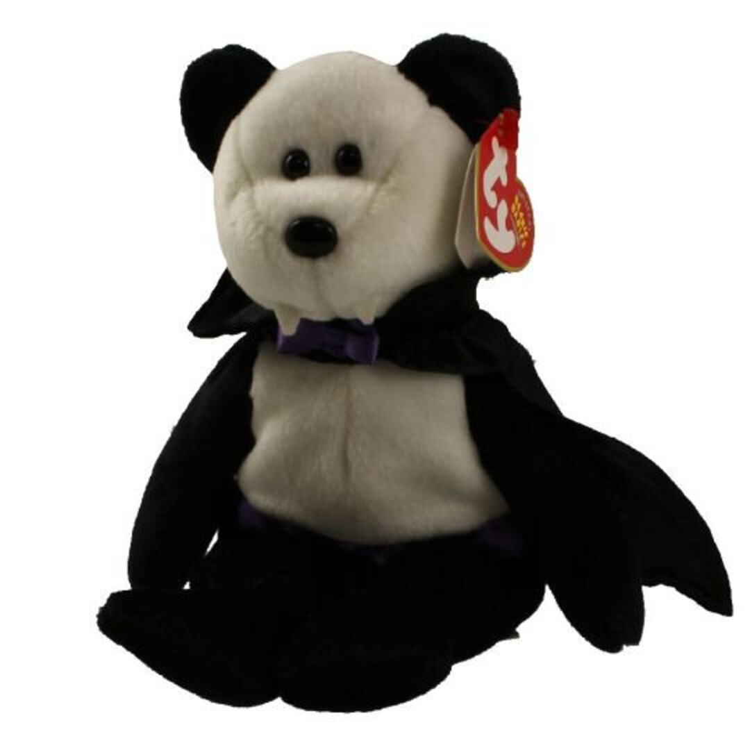 TY Beanie Baby COUNT the Halloween Bear 9 Inch Etsy UK
