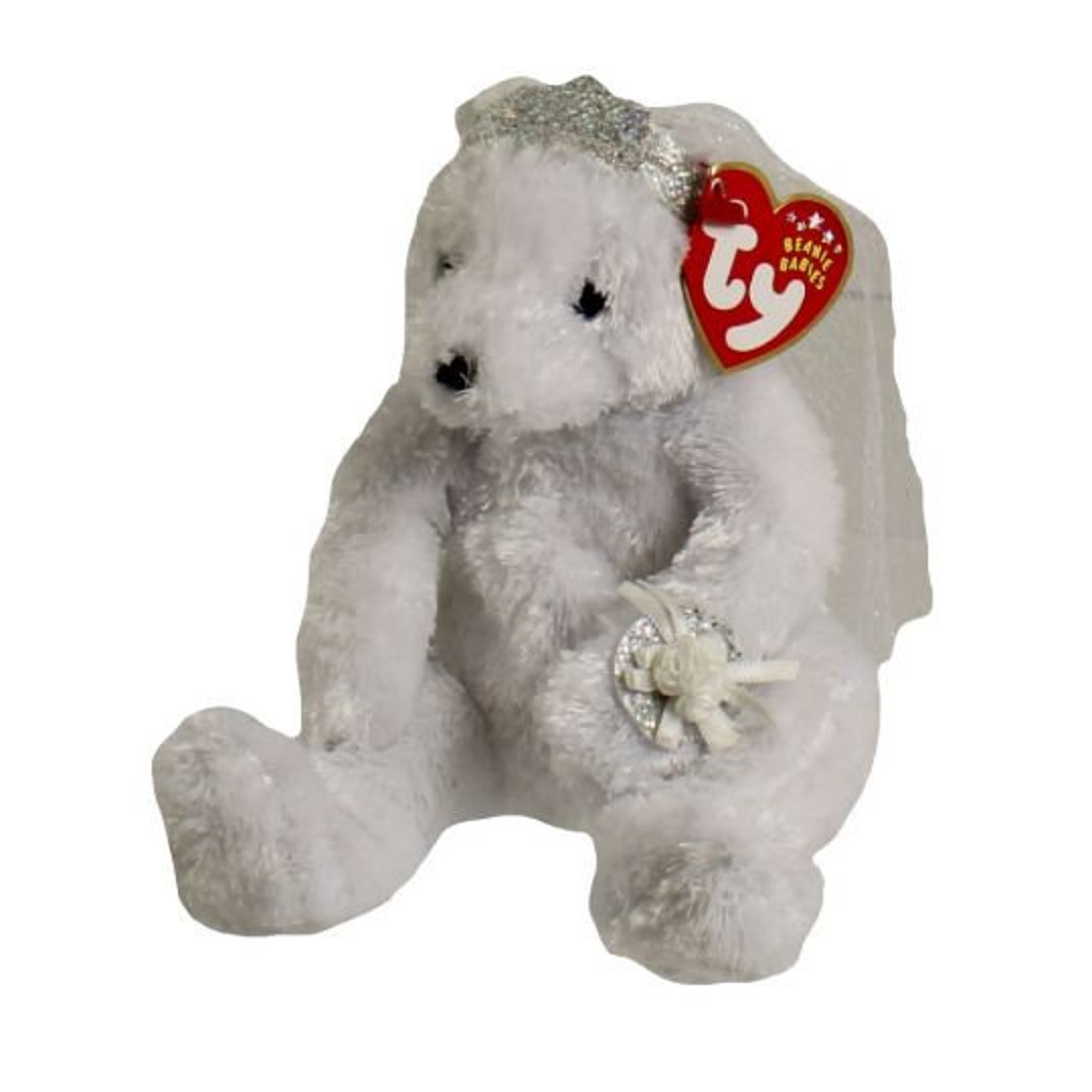 Buy TY Beanie Baby BRIDE the Wedding Bear (8 Inch) Online in India