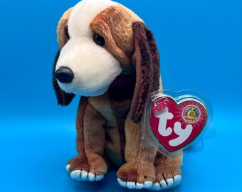 TY Beanie Baby - HOLMES the Dog (BBOM February 2003) (5.5 inch)