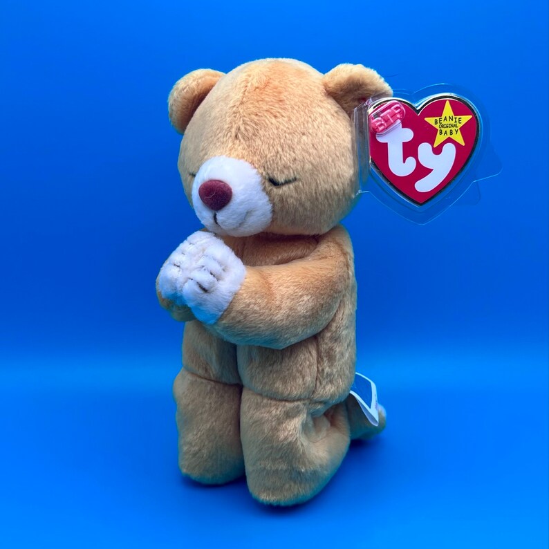 TY Beanie Baby HOPE the Praying Bear 7 Inch Etsy