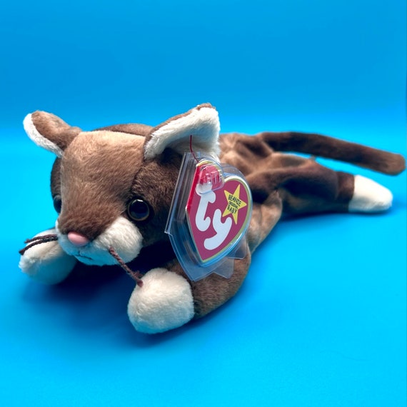 TY Beanie Baby POUNCE the Cat (8 inch)