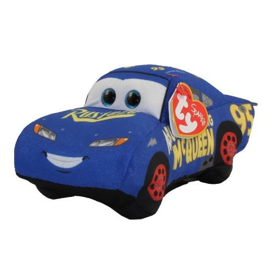 Ty Sparkle Disney Pixar Cars 3 Fabulous Lightning McQueen Blue