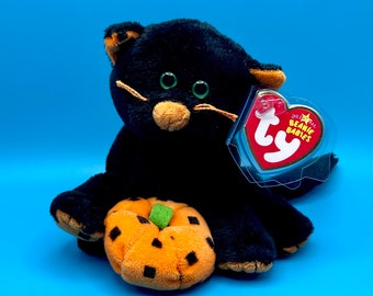 TY Beanie Baby - SUPERSTITION the Black Cat (5 inch)