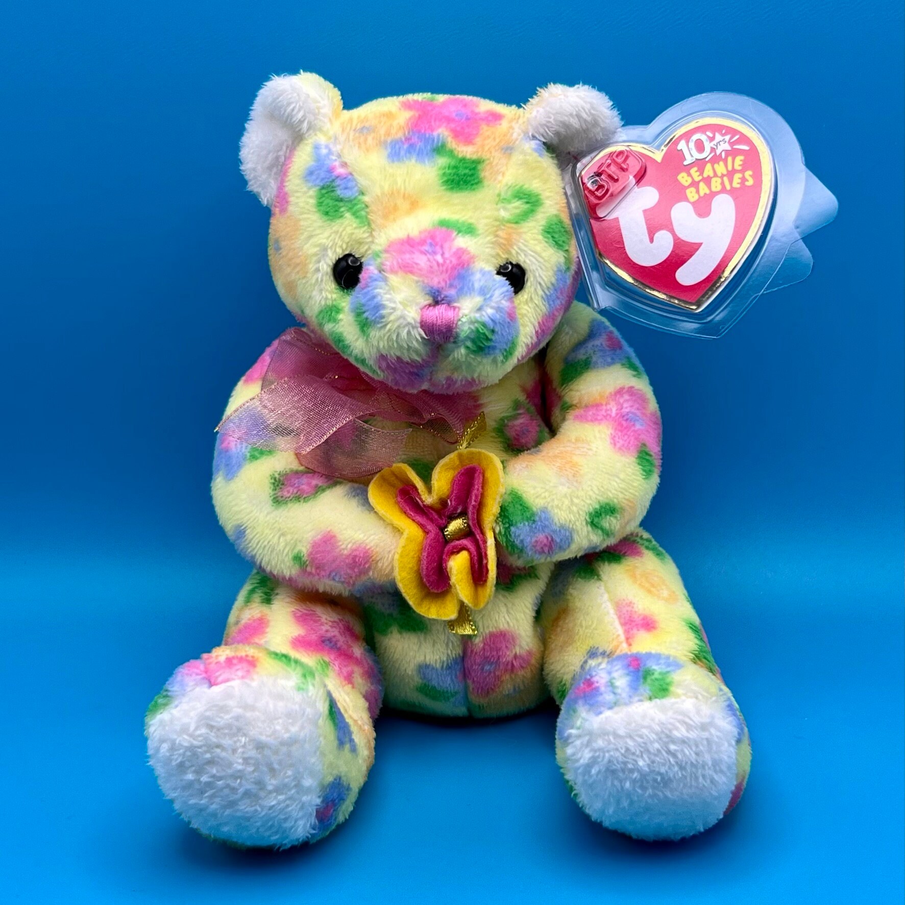 Bloom beanie baby value discount