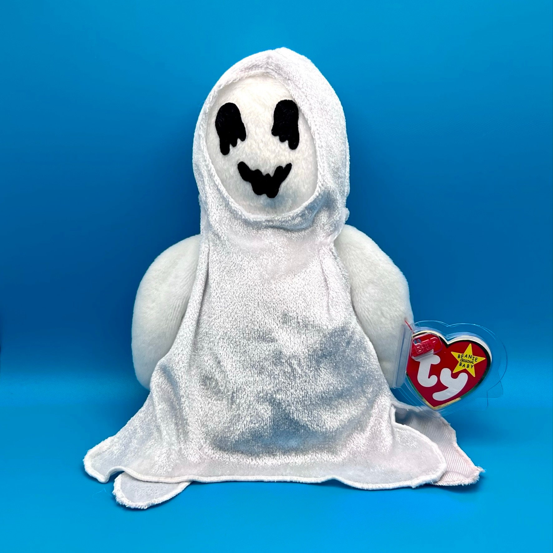 TY Beanie Baby SHEETS the Ghost (7 inch)