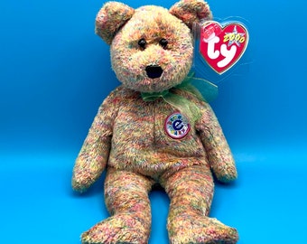 TY Beanie Baby - SPECKLES the e-Bear (Internet Exclusive) (8,5 Zoll)